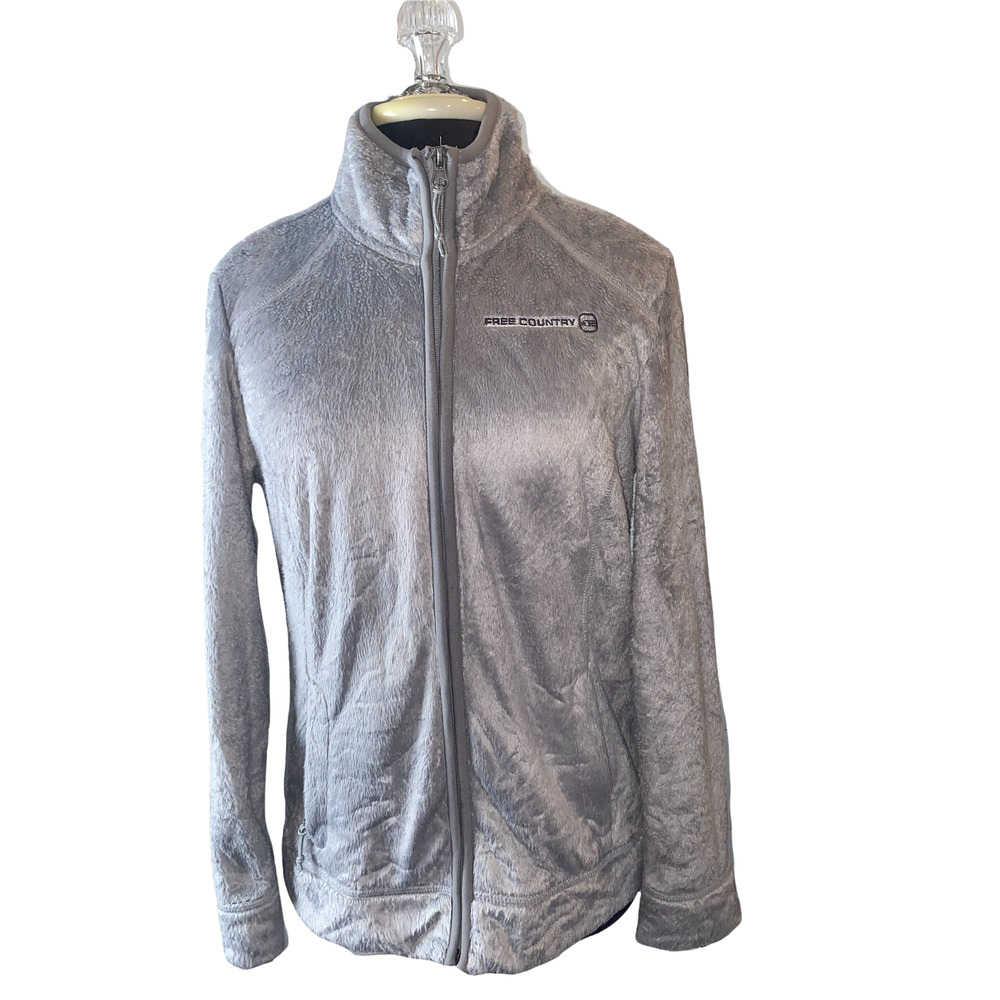 Grey Free Country Outbound Heather Butter Pile Jacket